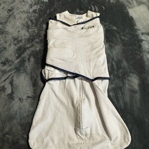 Halo SleepSack with Navy Dots